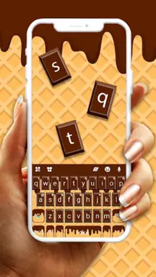 Yummy Chocolate Keyboard Theme android App screenshot 3